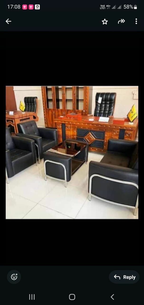 مبل اداری نیم ست مدل اطلس